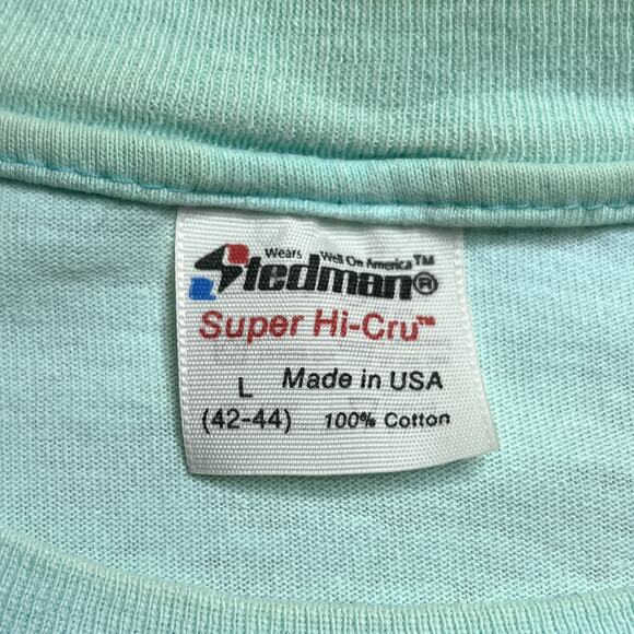 Vintage 90s David Dawangyumptewa Star Girl Fine Art Print T-Shirt Native Boho - Picture 5 of 11